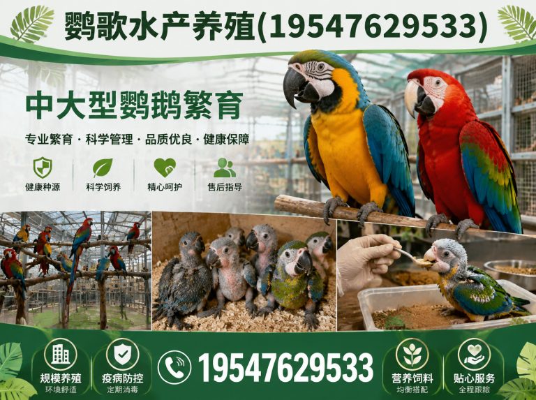 都江堰市金刚鹦鹉展示图