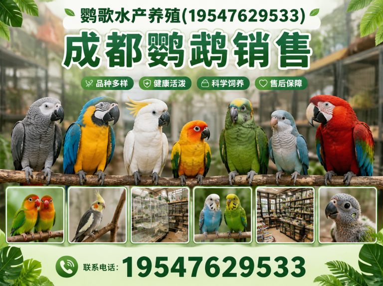 都江堰市非洲灰鹦鹉展示图
